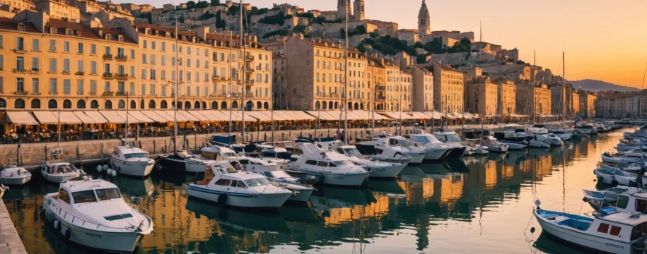 le vieux ports de Marseille